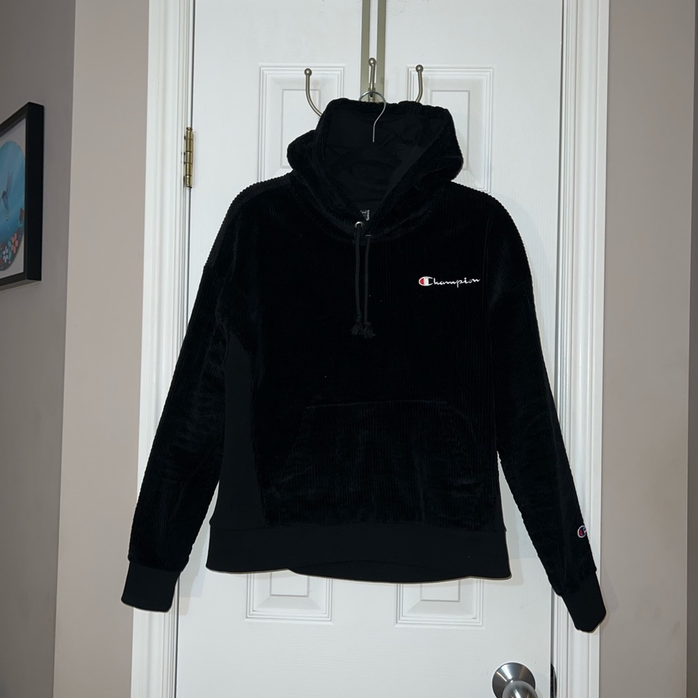 Champion Size Large Black Hoodie